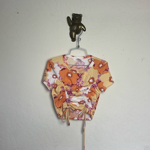 5 for $25 🌈 LRebellious Dreamer crop top orange women’s size xs - Picture 1 of 4